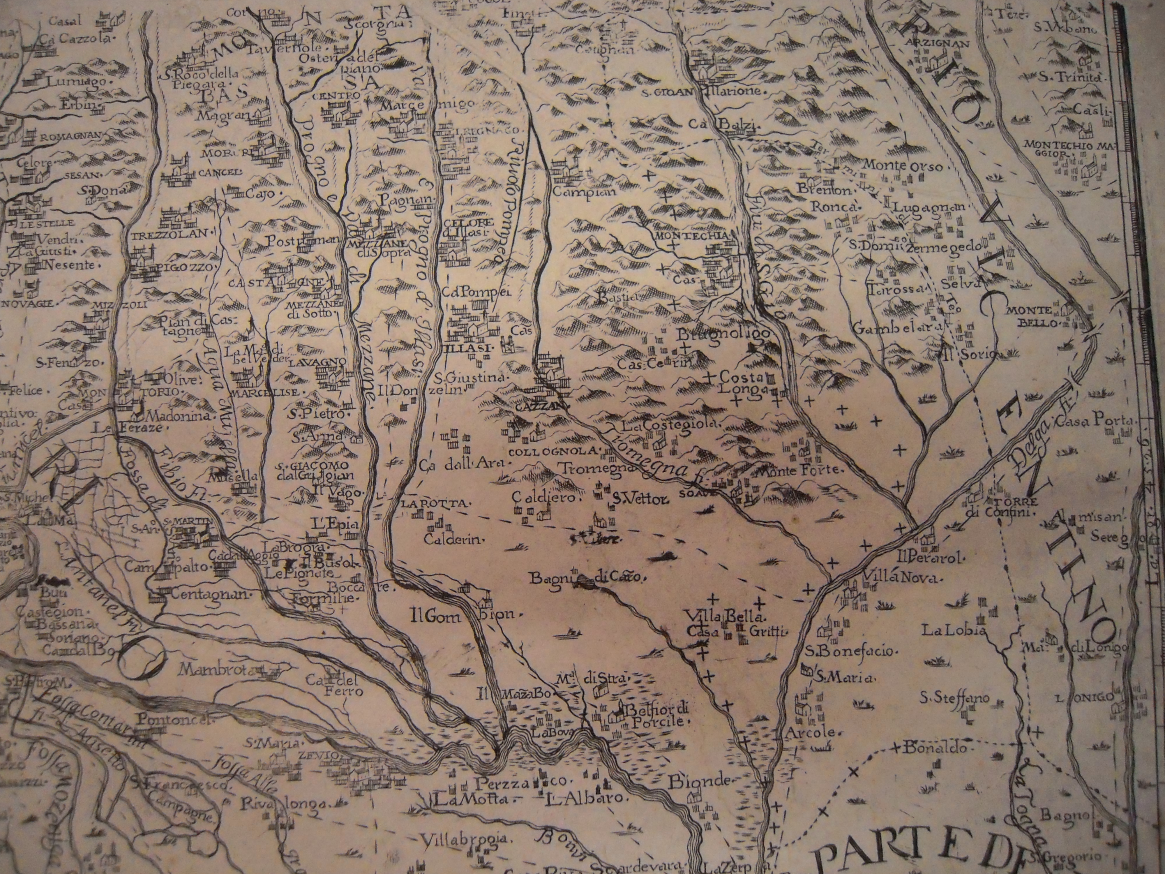 Paesaggio della pianura atesina